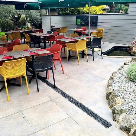 Hotel Restaurant Le Bourgneuf Morlaas ภายนอก รูปภาพ